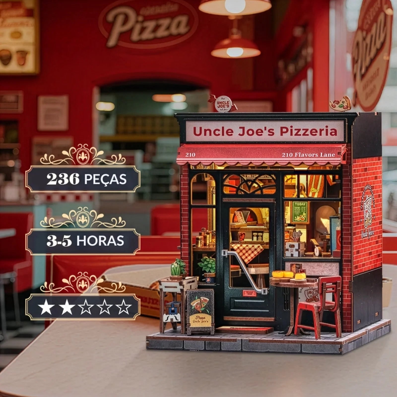 Uncle Joe's Miniature DIY Pizzeria