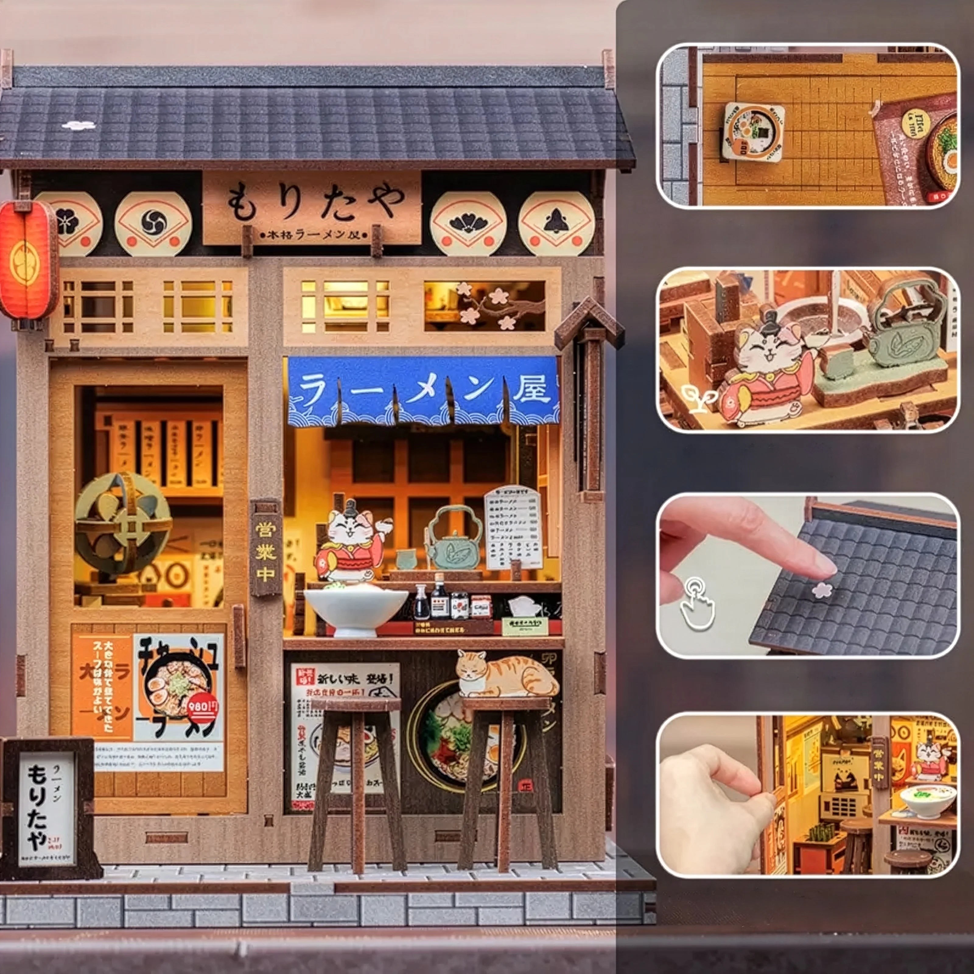 DIY Miniature Japanese Ramen Restaurant
