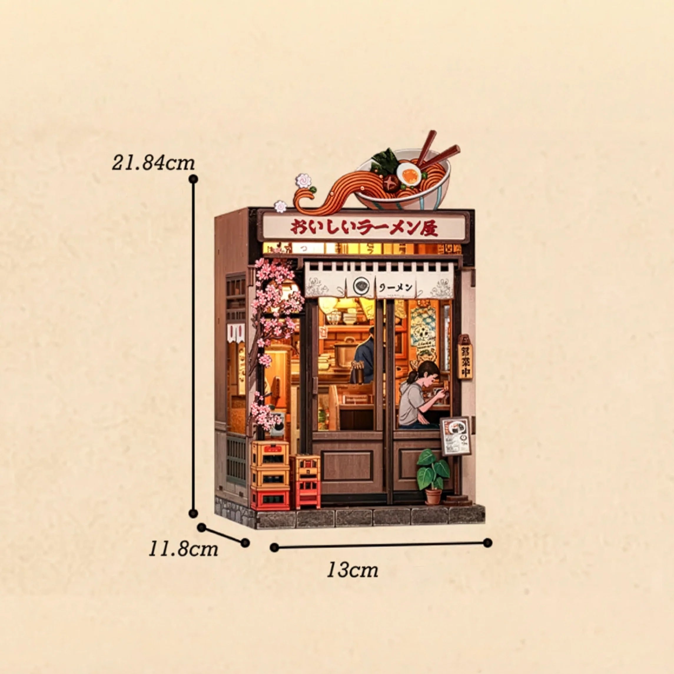 Japanese Restaurant Oishii Kyoto Miniature DIY