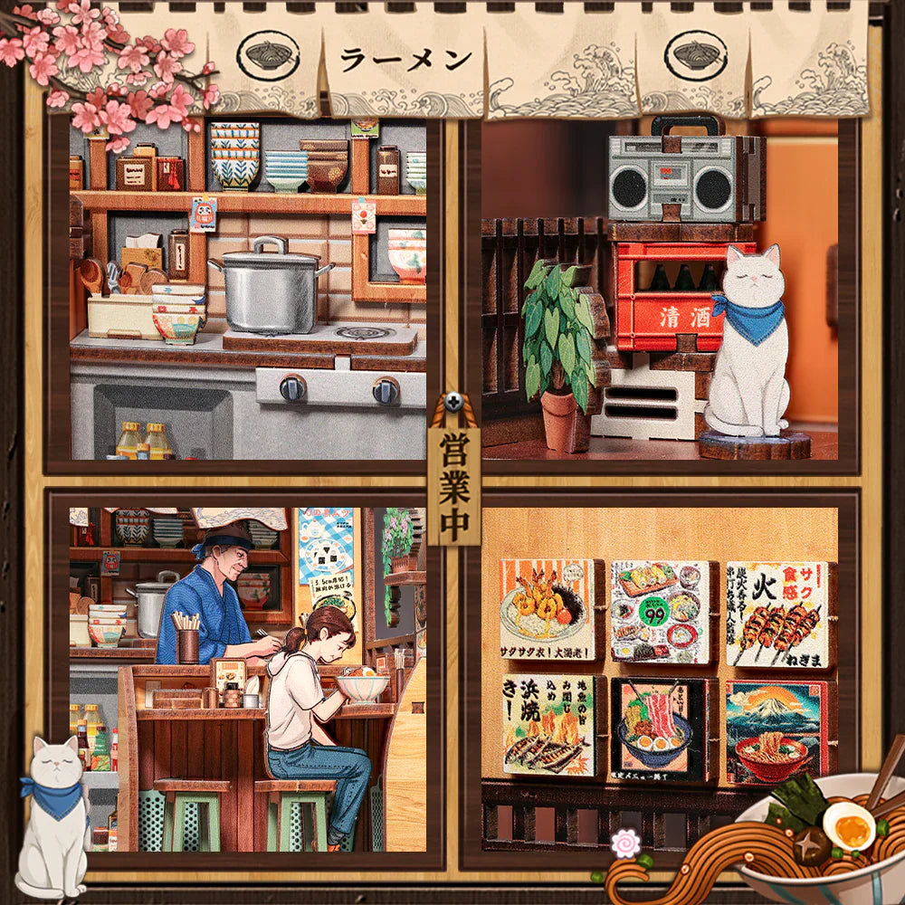 Japanese Restaurant Oishii Kyoto Miniature DIY