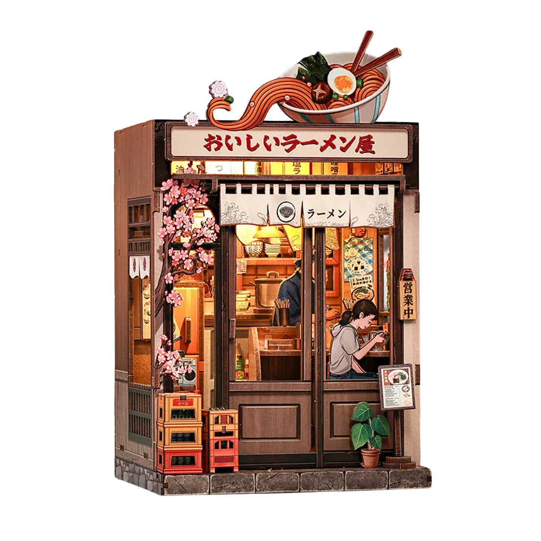Japanese Restaurant Oishii Kyoto Miniature DIY