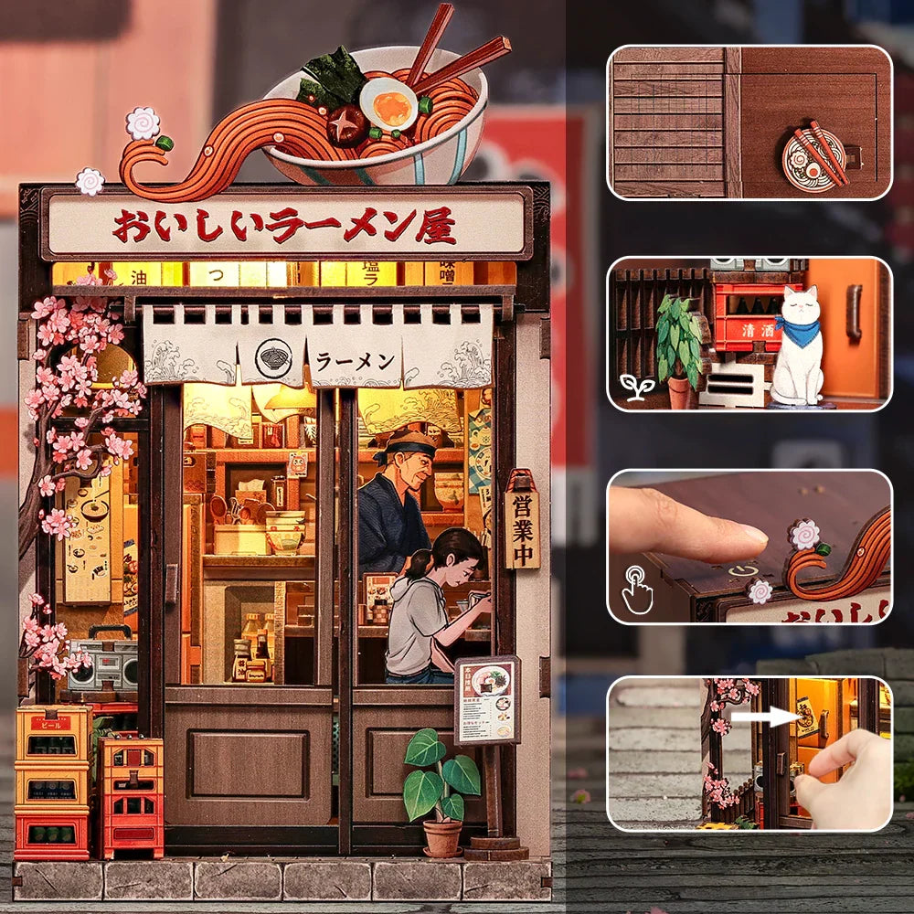 Japanese Restaurant Oishii Kyoto Miniature DIY