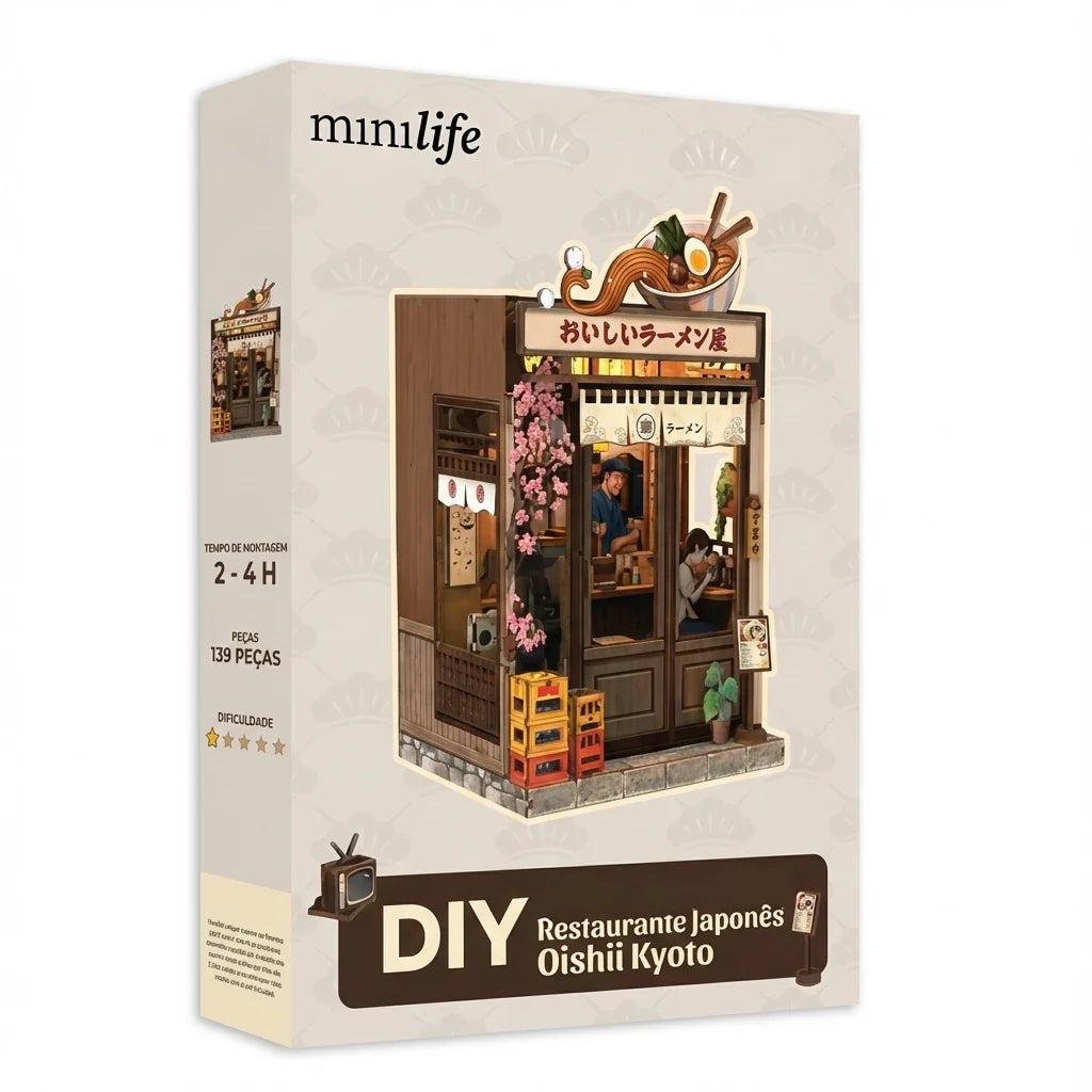 Japanese Restaurant Oishii Kyoto Miniature DIY