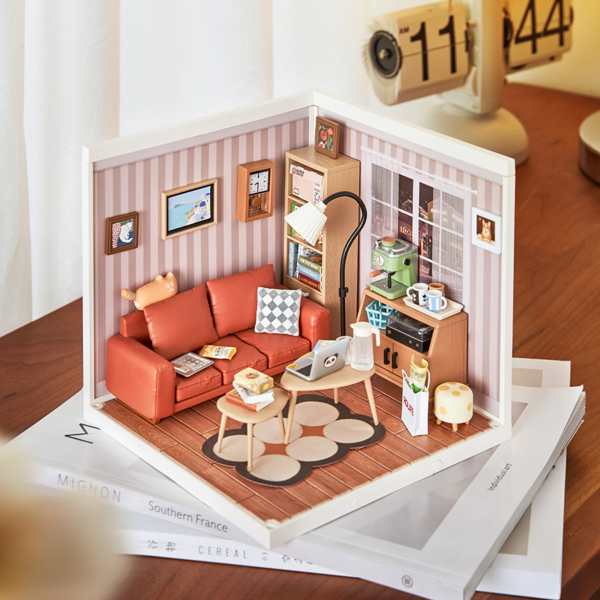Cozy Living Room Miniature DIY