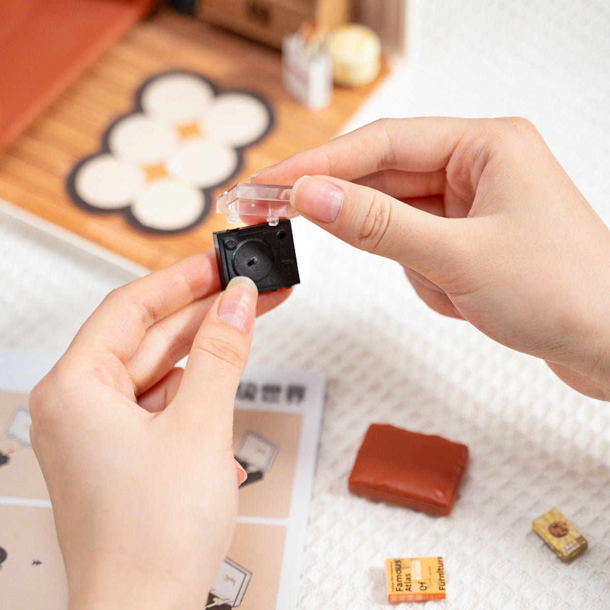 Cozy Living Room Miniature DIY