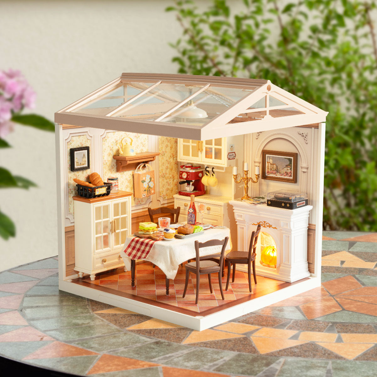 Cozy Dining Room Miniature House DIY