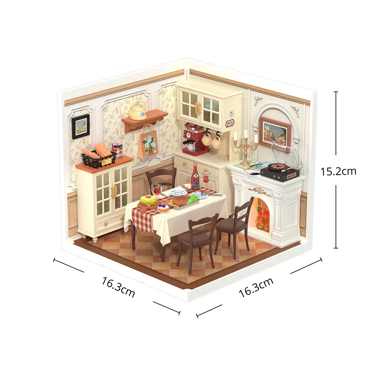 Cozy Dining Room Miniature House DIY