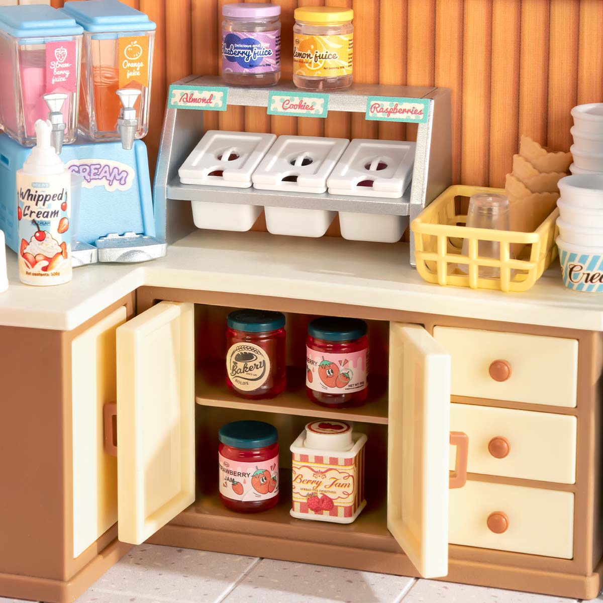 Delicious Ice Cream Shop Miniature DIY