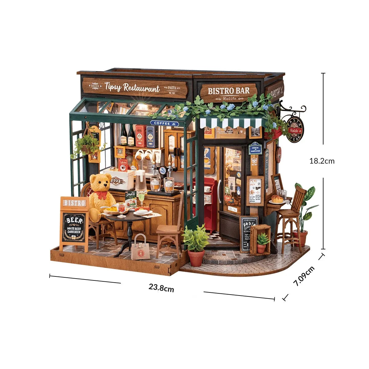 Tipsy Bistro Miniature DIY